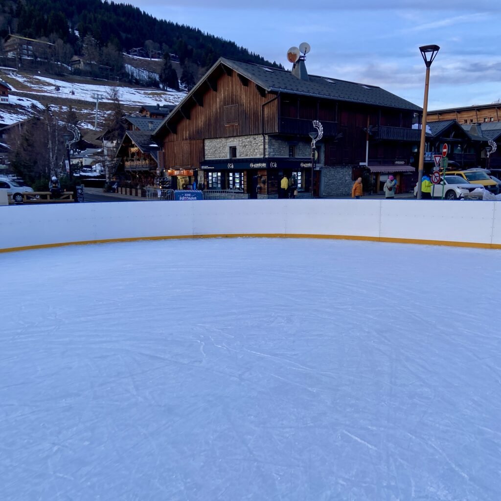 Ice Skating Rink in Les Gets