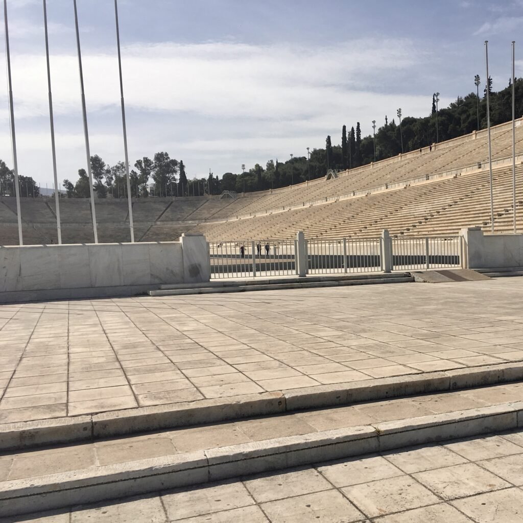 Marble Panathenaic Stadium Family Guide to Athens Greece