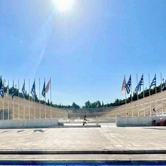 Marble Panathenaic Stadium Family Guide to Athens Greece