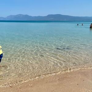 Alykes Beach Sandy Beach and Clear Water Day Trips from Athens for Families